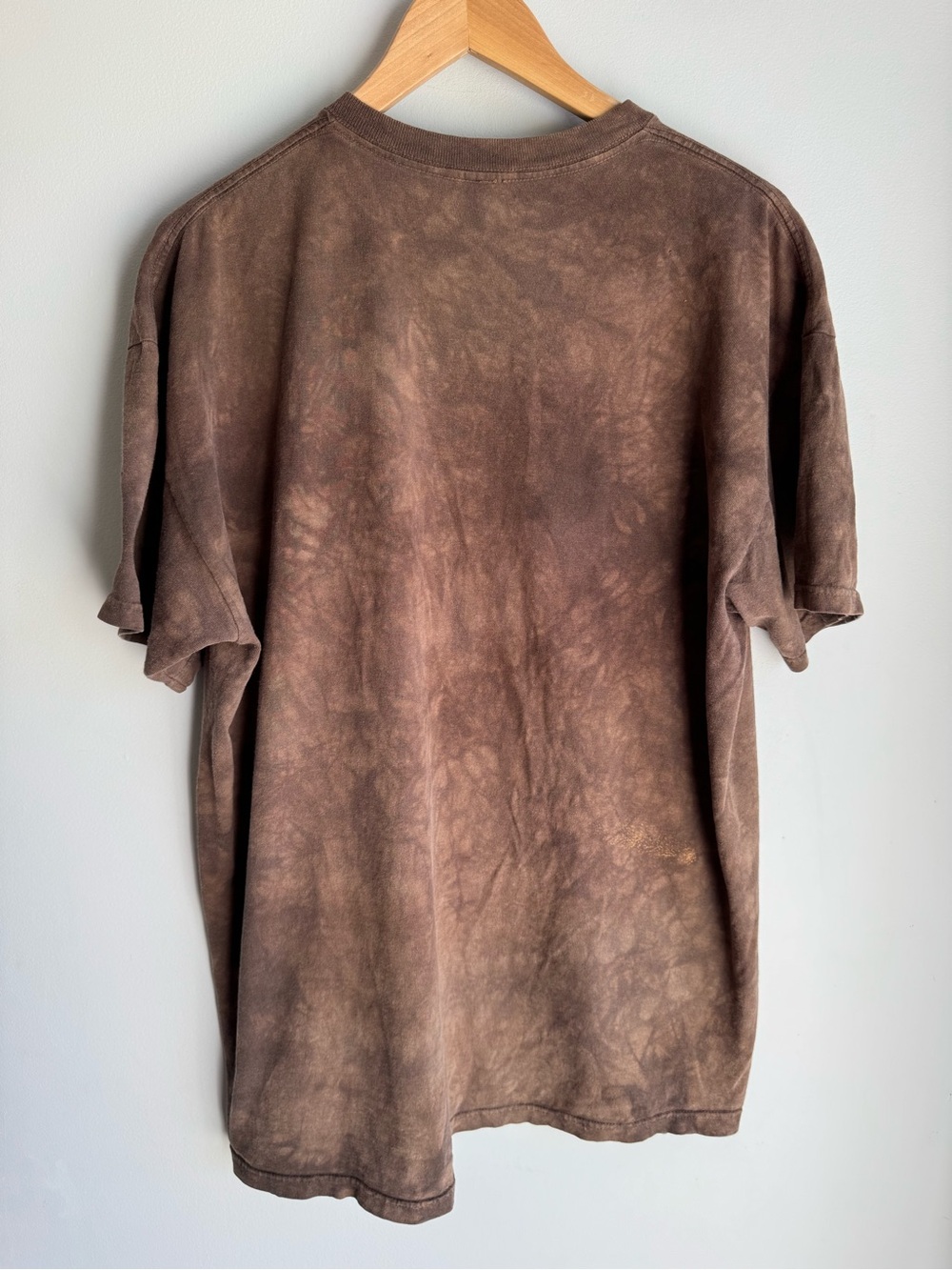 The Mountain 2002 Moose T-Shirt Mens XL Brown Tie Dye Animal Graphic Tee GUC - Picture 7 of 10